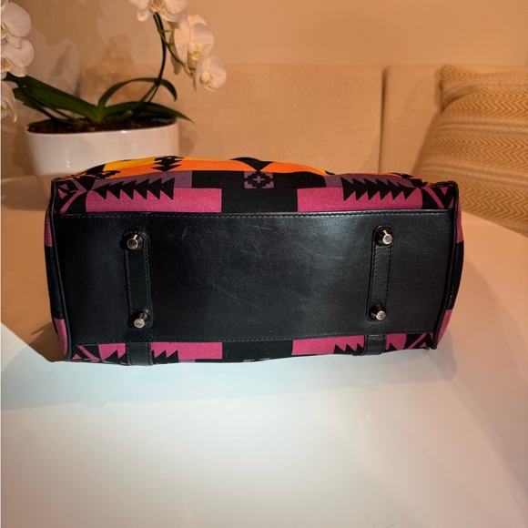 MEMORIAL DAY SALE! 🧡 L.A.M.B. Colville Satchel Southwest Style Designer Handbag - Picture 8 of 12